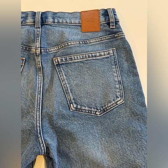 & Other Stories High Waist Slim Fit Denim Jean Mid Blue Size 28 $119 - Picture 12 of 12